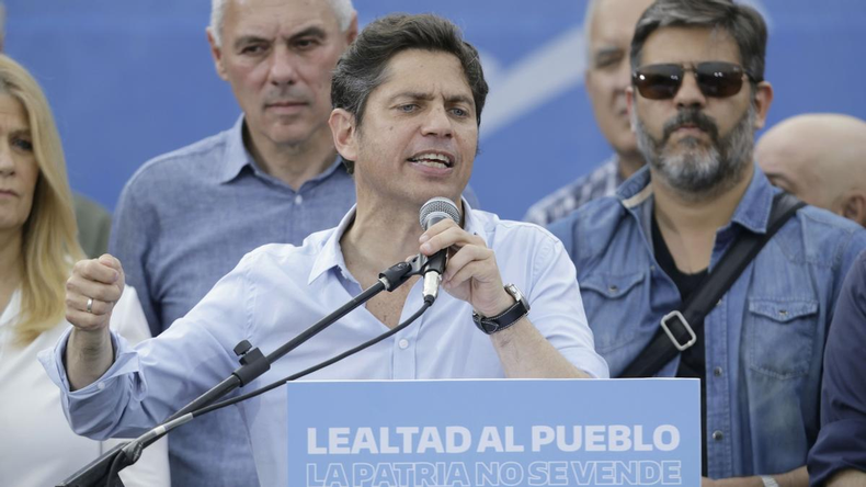 Axel Kicillof busca posicionarse a nivel nacional con un acto en Mar Del Plata.