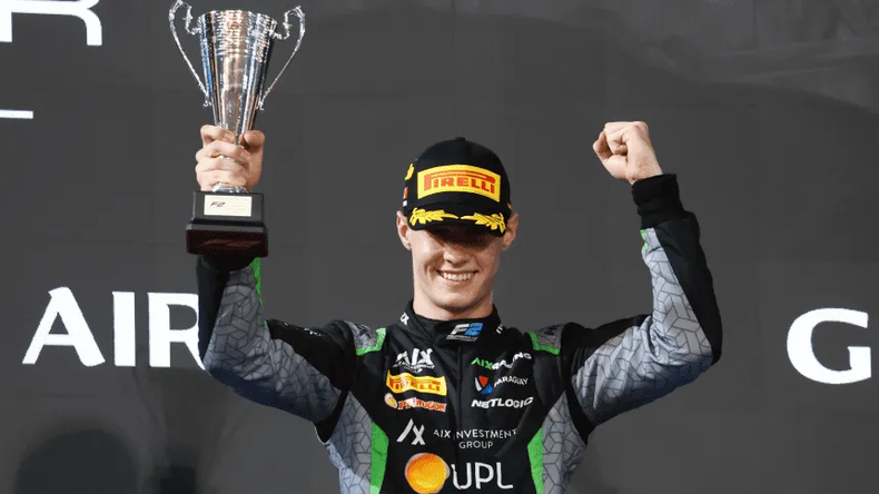 Joshua Duerksen, primer piloto de Paraguay en la Fórmula 1.