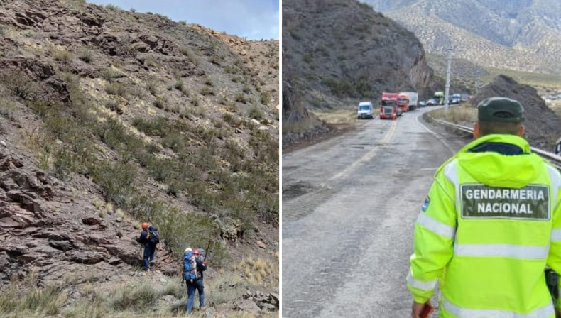 El operativo permitió retirar las piedras que bloqueaban la calzada y evacuar a los vehículos