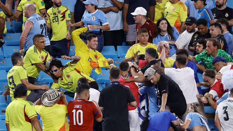 La Copa América manchada por la violencia.
