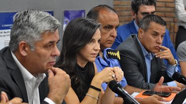 Mercedes Rus explicó en la Legislatura el plan de seguridad del Gobierno.