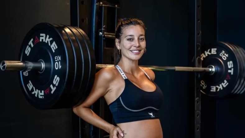Sol Pérez transita su sexto mes de embarazo con una rutina de entrenamiento exigente