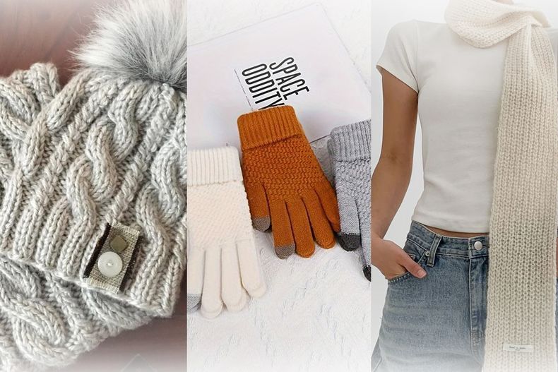 Gorros, bufandas y guantes: ¿Es más barato tejerlos o comprarlos?