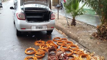 cae banda robacables que operaba en el valle de uco