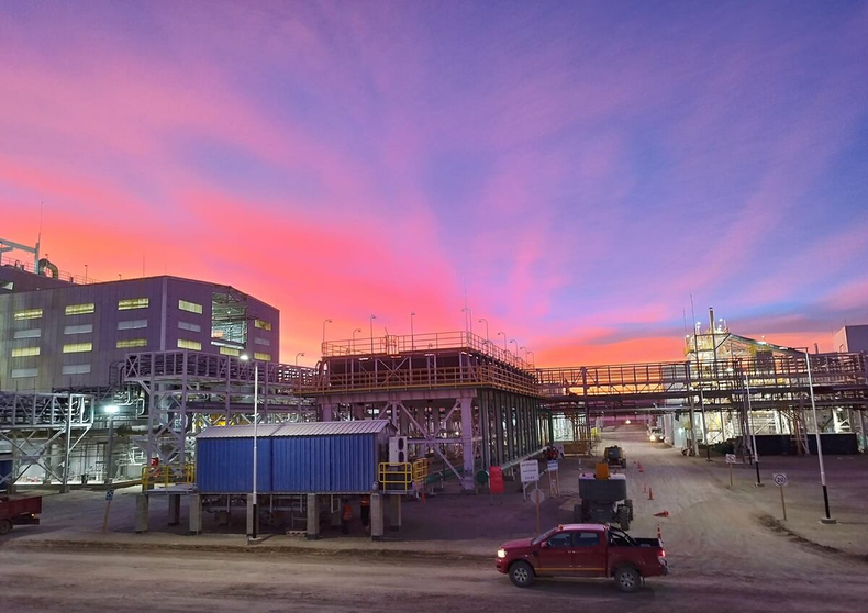 Complejo industrial Cauchari-Olaroz, Jujuy. La minería crece en el volumen de inversiones y la dimensión de la producción pero aún no lo hace en las arcas provinciales