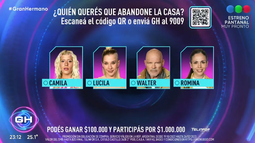 ¿A quién salvó Julieta de los nominados en Gran Hermano?