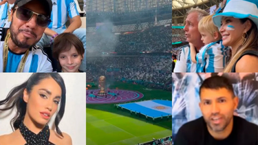 Cómo vivieron los famosos el primer partido de Argentina.&nbsp;