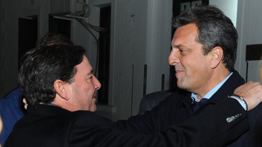 Sergio Massa llegó en Mendoza.
