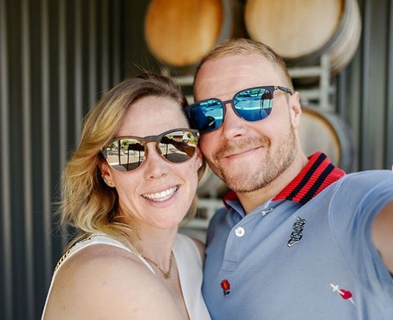 El piloto Valtteri Bottas está en Mendoza.