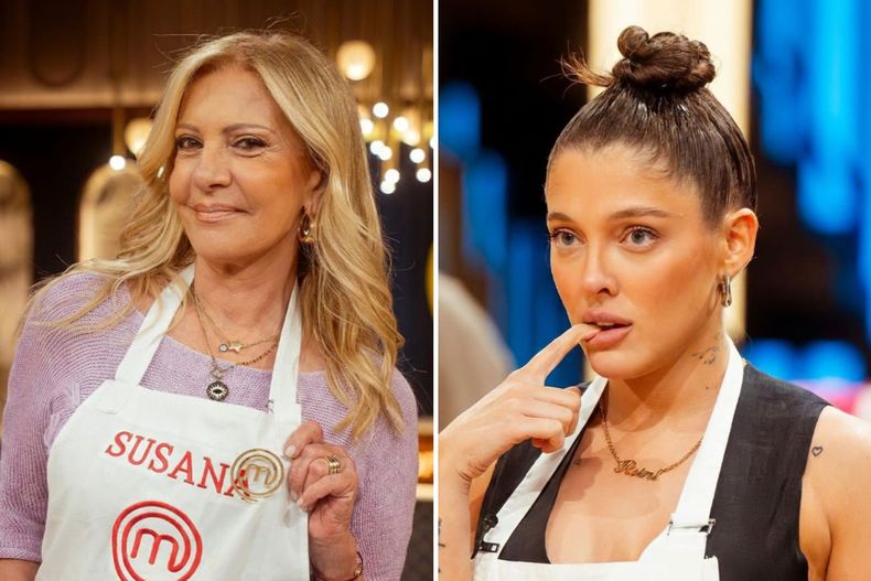 Susana Roccasalvo y Sofía “La Reini” Gonet recibieron las medallas en MasterChef Celebrity