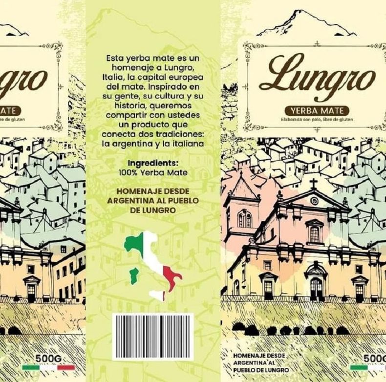 Yerba mate con sello calabrés: así fue la emotiva presentación de la Yerba Lungro en Italia