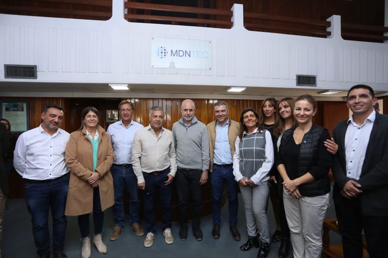 El porteño encabezó varias actividades en la Provincia