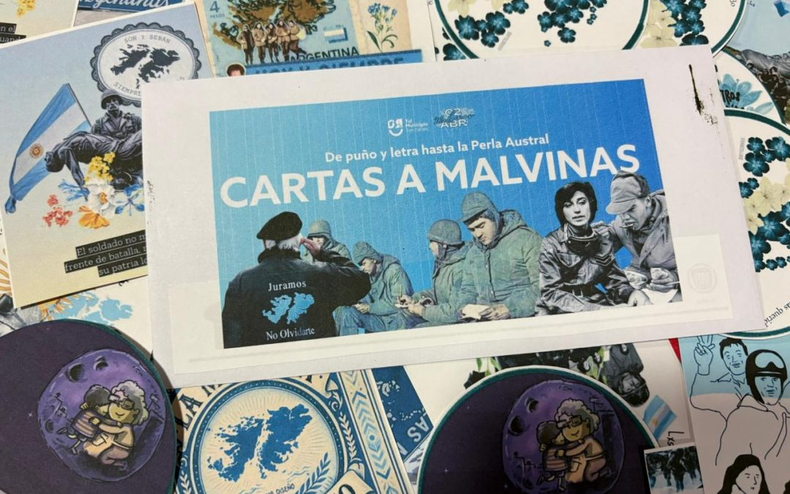 Carta a Malvinas en San Rafael.