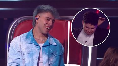 Eliminado y rescatado: el curioso caso de Luck Ra con un participante en La Voz Argentina