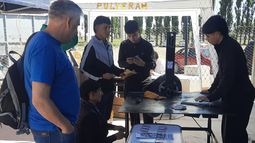 Alumnos de escuela técnicas en Malargüe.
