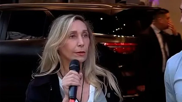 Karina Milei y Martín Menem se presentaron afuera del búnker de La Libertad Avanza&nbsp;