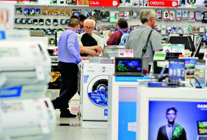 Computadoras electrodomésticos consumo ventas