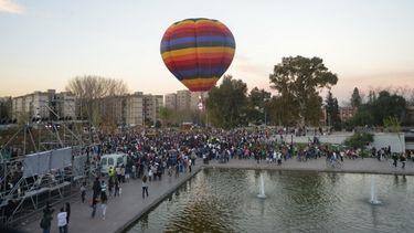 Sitio Andino | Festejo dia de la primavera en parque central