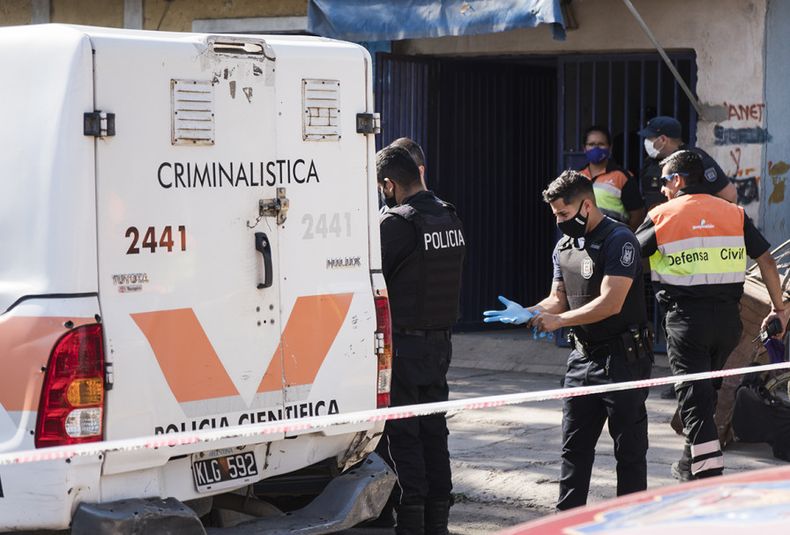 Incendio Guaymallen, bebe muerto, quemado, barrio nueva esperanza
