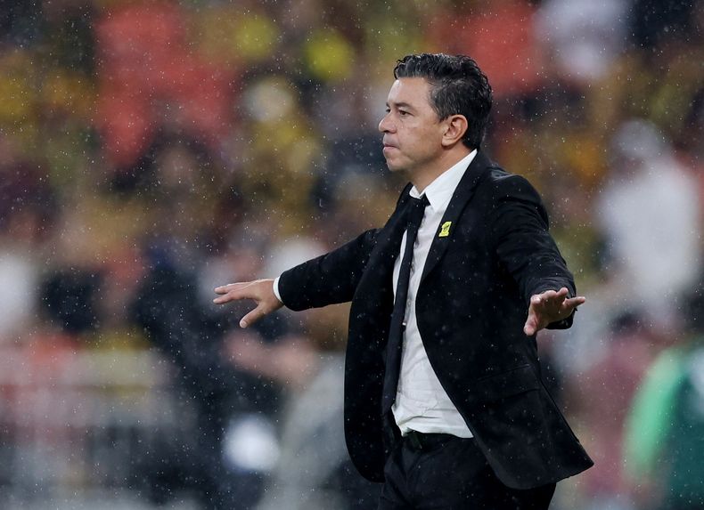 Marcelo Gallardo imparable en el Al-Ittihad.