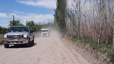 Calle Silva, de Tunuyán, se mantiene mediante un convenio entre DPV y la Municipalidad