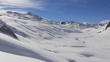 Terrenos del Estado Nacional argentino en el límite con Chile (Foto gentileza).