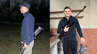 Filtran chat sangrientos donde Mauro Icardi hace alarde de llevar su hija de cacería