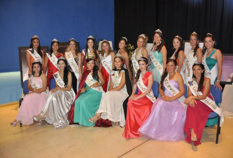 Reinas de la Vendimia de Lavalle 2014