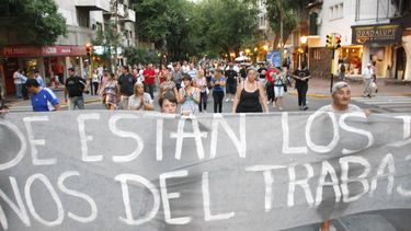 Sitio Andino | Manifestación familia policial