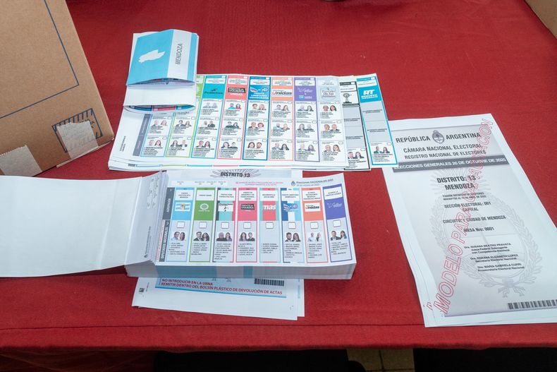 La boleta provincial será más grande que la nacional.