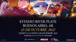Coldplay lanza la película de sus recitales en River Plate.