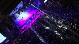 San Carlos recibió a pleno a los artistas populares.