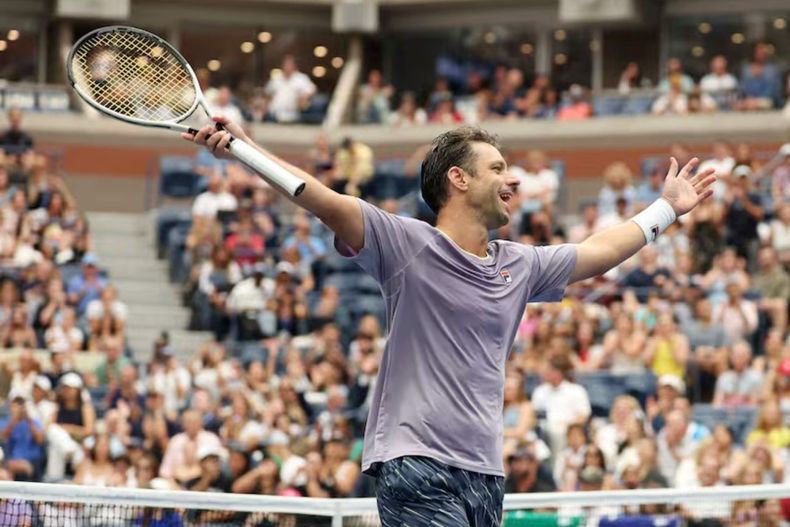 A sus 40 años, el argentino Horacio Zeballos sigue haciendo historia