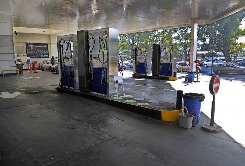 paro nacional de distribución de combustible