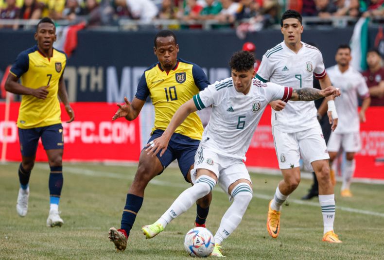 Mexico ecuador amistoso 2022 getty