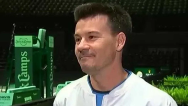 Guillermo Coria mostró su inconformismo tras la eliminación.
