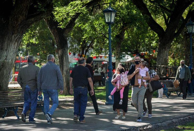 covid 19 mendoza, coronavirus mendoza, gente en la calle, pandemia, covid, gente, personas, aire libre, verano, clima, tiempo, mendoza,cafe, cafes, turismo, semana santa