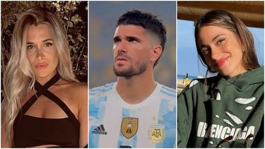 Camila Homs reaccionó a la foto de Tini y De Paul juntos.