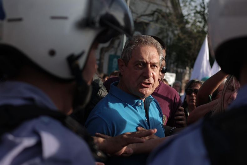 El jefe comunal sanrafaelino lamentó los hechos ocurridos durante la marcha universitaria