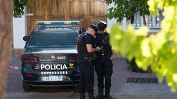 El robo este lunes en una casa de Las Heras.&nbsp;