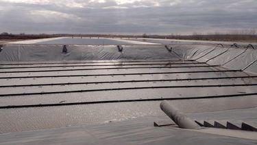 La obra del Gobierno de Mendoza y Aysam para reducir riesgos ambientales en el Este. Foto: Prensa Gobierno de Mendoza. La obra del Gobierno de Mendoza y Aysam para reducir riesgos ambientales en el Este. Foto: Prensa Gobierno de Mendoza.