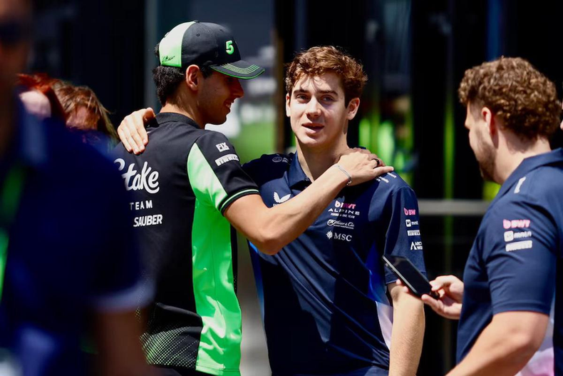 Gabriel Bortoleto y Franco Colapinto, cara a cara en Interlagos: respeto, talento y una rivalidad que promete.