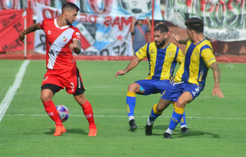 Deportivo Maipú ganó con gol de Sambueza a Atlanta.