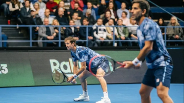 Derrota de Argentina en dobles.