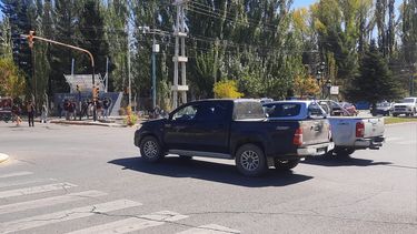 Ingreso norte a la ciudad de Malargüe.