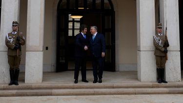 Milei protagonizó la primera visita de un presidente argentino a Hungría. Milei protagonizó la primera visita de un presidente argentino a Hungría.