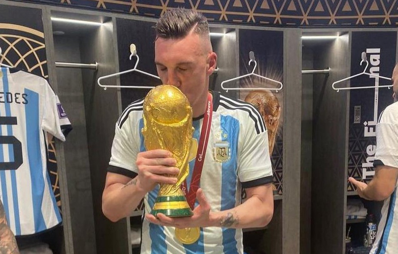 Armani le dice adiós a la Selección de fútbol de Argentina.