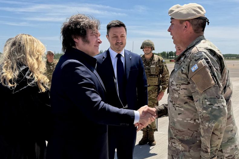 El presidente Javier Milei est&aacute; en San Rafael.
