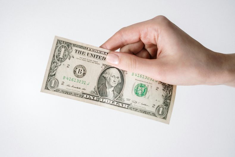 dólar dólar 1 billete moneda extranjera divisa blue.jpg