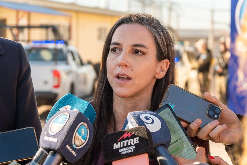 Mercedes Rus, cabeza del Ministerio de Seguridad de la Provincia de Mendoza. 